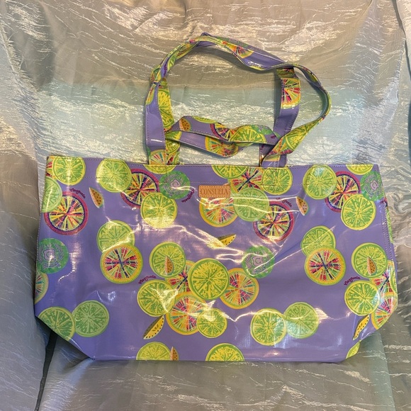 Consuela Beachy Lime Jumbo Tote